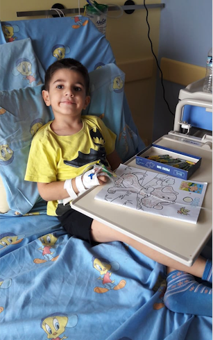 Un solicitante de asilo turco de 5 años de edad diagnosticado con cáncer en Atenas