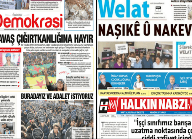 Turquía cierra 3 periódicos más y un canal de televisión